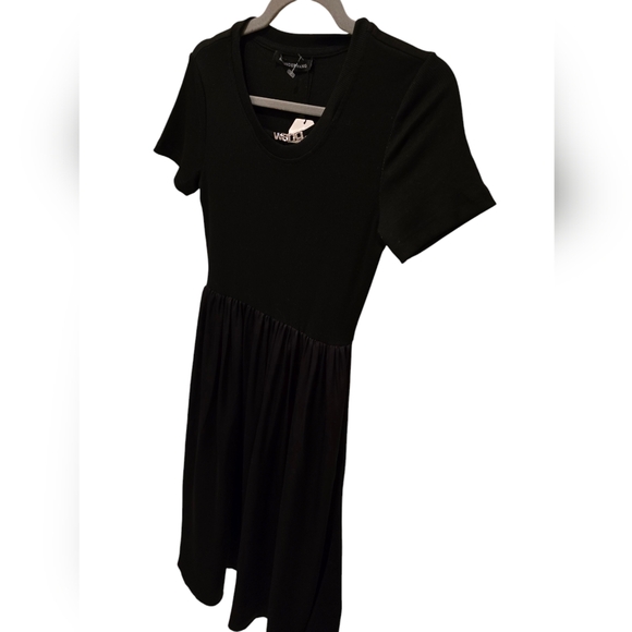 New Alexander Wang Midi Dress. Black. Size Small - Picture 5 of 8